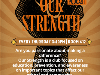 Our Strength Flyer info.