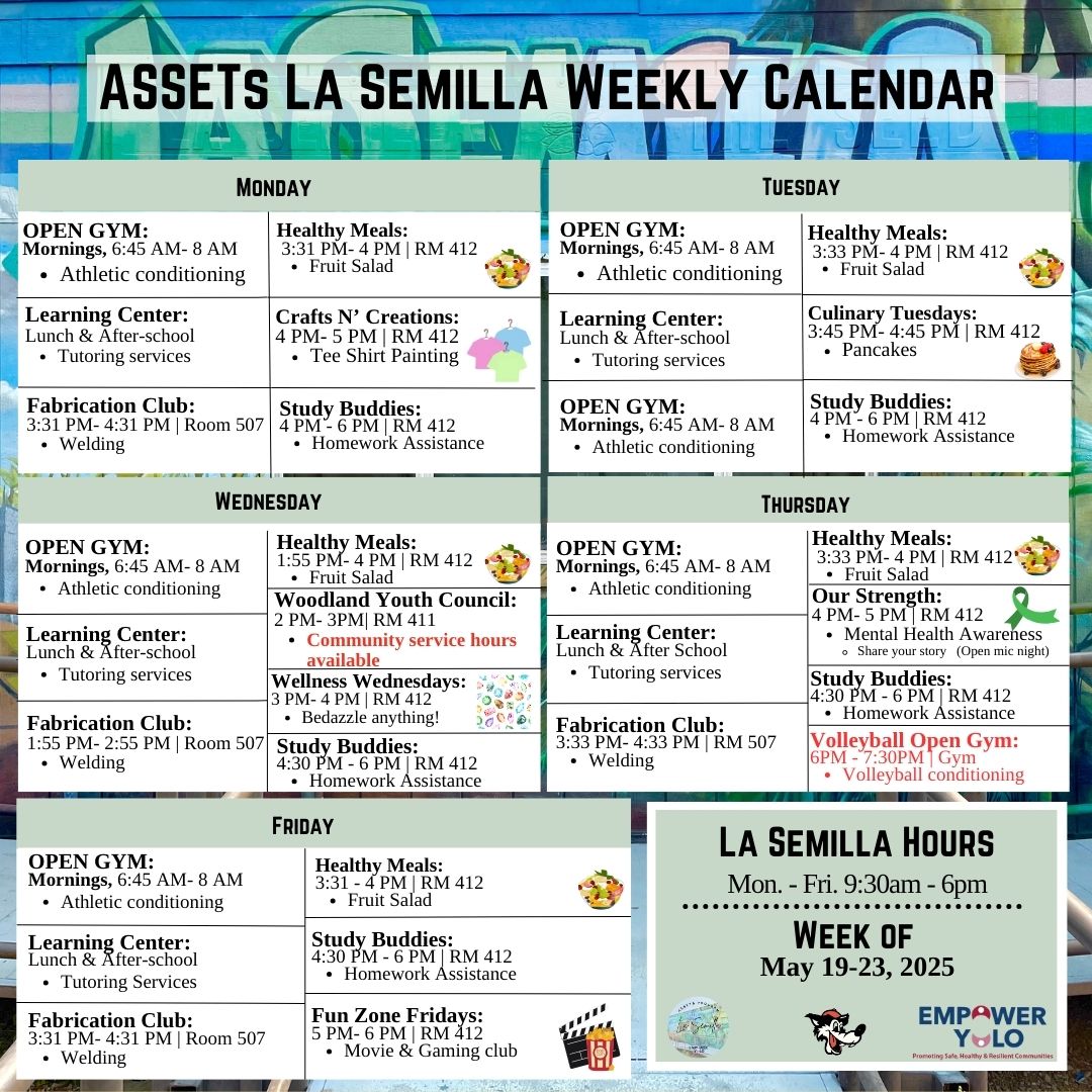 Weekly Calendar