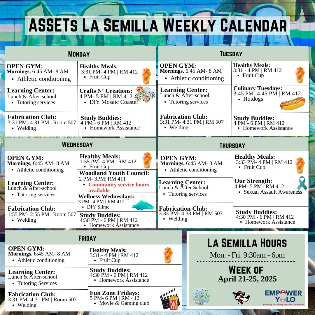 Weekly Calendar