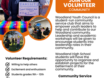 Woodland Youth Council Flyer