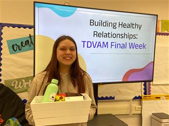 WHS student Dalia was our final weekly winner during TDVM worksop 