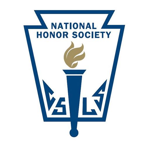 national honor society logo with flaming torch